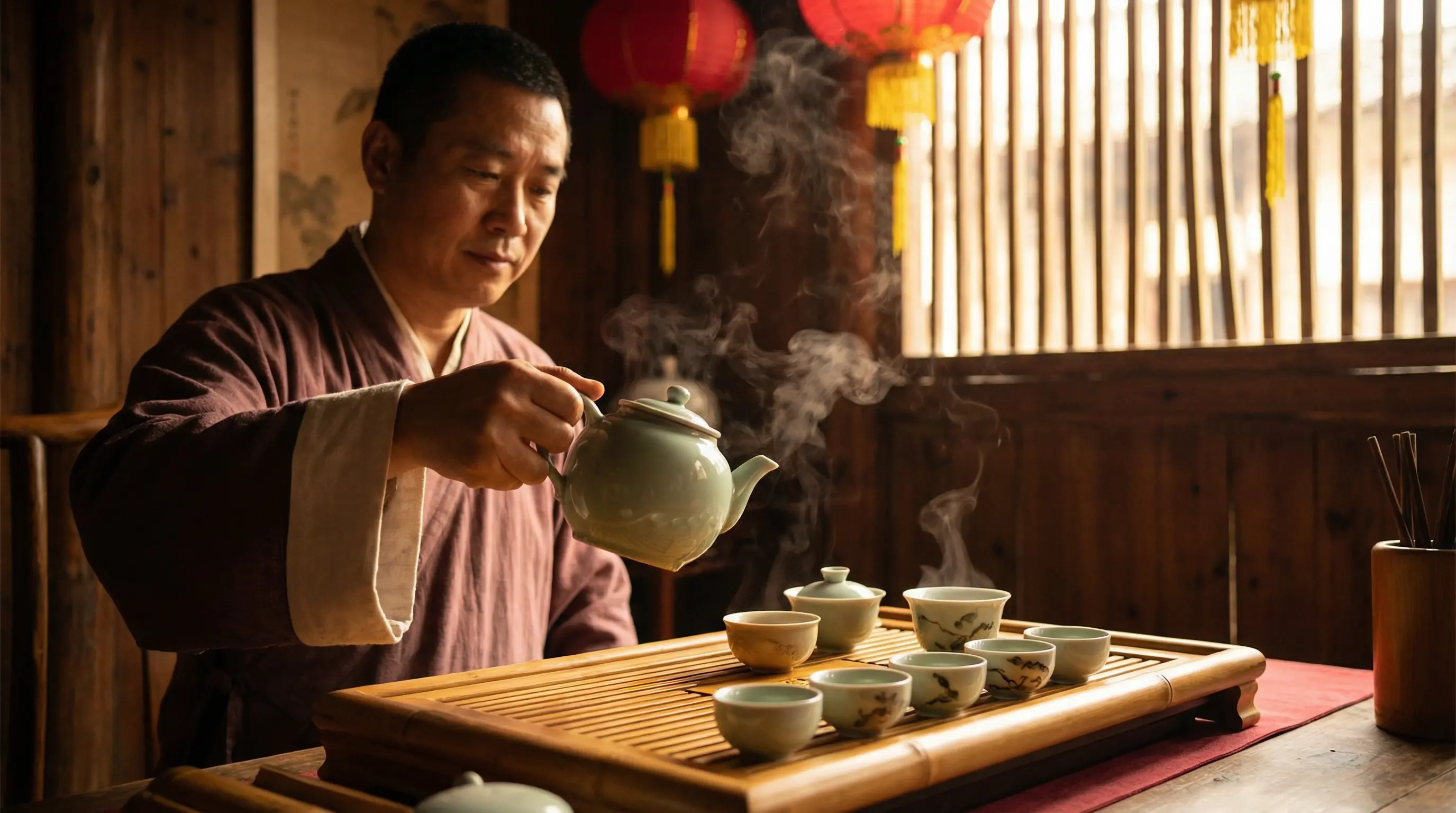 庭外电视剧在线观看 茶道文化纪录片封面